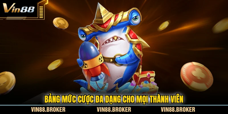 Bảng mức cược đa dạng cho mọi thành viên