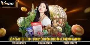 Xổ Số Vietlott 3D - Bí Quyết Trúng Thưởng Lớn Cùng VIN88